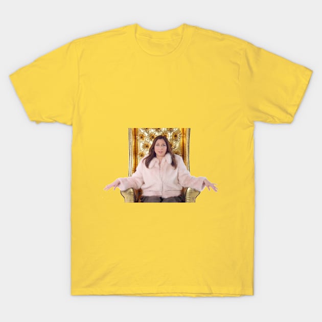 Gina  |  Brooklyn 99 T-Shirt by cats_foods_tvshows